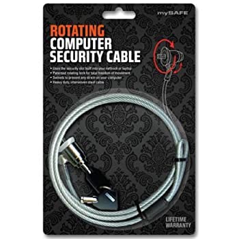 【中古】【輸入品・未使用】Xitel Technologies Mysafe Rotating Computer Security-Steel (CL-COMSTL-ENG) [並行輸入品]