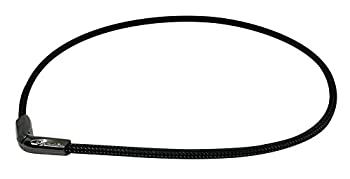 【中古】【輸入品・未使用】ファイテン(phiten) ネックレス RAKUWAネックX50 Vタイプ メタリックブラック 50cm