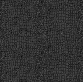 【中古】【輸入品・未使用】Graham & Brown 32-659 Crocodile Wallpaper%ｶﾝﾏ% Black [並行輸入品]