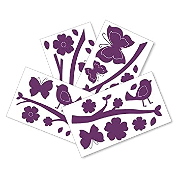 【中古】【輸入品・未使用】Lambs & Ivy Plumberry Wall Appliques%ｶﾝﾏ% Plum%ｶﾝﾏ% Pink%ｶﾝﾏ% White [並行輸入品]