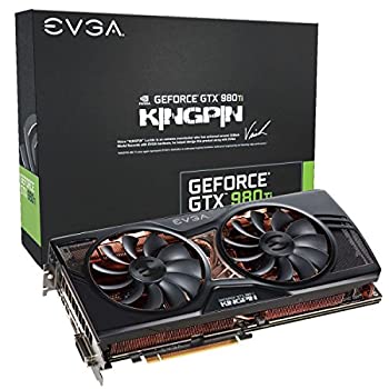 【中古】【インポート品・未当てはめる】EVGA GeForce GTX 980 Ti 6GB K|NGP|N w/ACX 2.0+ (72%+ ASIC)%ｶﾝﾏ% Whisper Silent w/ Multi-Color LED Cooler%ｶﾝﾏ% Customized Overclocking G