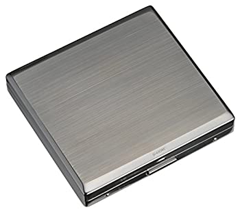 【中古】【輸入品・未使用】Sarome メタルシガレットケース EXCC3-05 KS20 / グレー ニッケルサテン