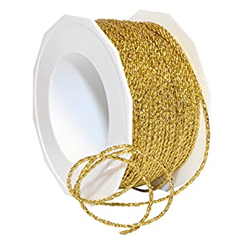 【中古】【輸入品・未使用】Morex Ribbon Loire リボン 1/6インチ x 55ヤード ゴールド｜スカイマーケットプラス