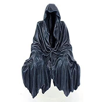 【中古】【輸入品・未使用】腰掛けている 死神 クリーパー モンスター 彫刻 ゴシック 慰めを得るクリーチャー彫像 魔法使い/Design Toscano Reaping Solace: The Creeper Si|スカイマーケットプラス