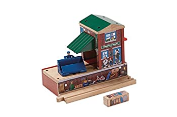 【中古】【輸入品・未使用】きかんしゃトーマス 木製レールシリーズ TIDMOUTH STATION　ティッドマウス　ステーション　BDG09　フィッシャープライス [並行輸入品]