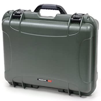 【中古】【インポート品・未当てはめる】Nanuk 930 Case with Padded Divider (Olive) [並行輸入品]