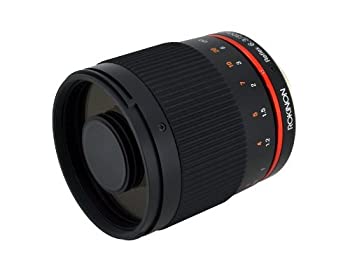 【中古】【輸入品・未使用】Rokinon 300M-E-BK 300mm F6.3 Mirror Lens for Sony NEX Mirrorless Interchangeable Lens Cameras - E-Mount [並行輸入品]｜スカイマーケットプラス