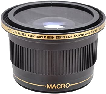 【中古】【輸入品・未使用】Xit XT3858F 52/58mm 0.38x Fisheye Lens (Black) [並行輸入品]