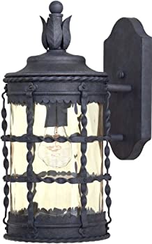 【中古】【輸入品・未使用】Minka Lavery Outdoor 8880-A39%ｶﾝﾏ% Mallorca Outdoor Wall Sconce Lighting%ｶﾝﾏ% 100 Total Watts%ｶﾝﾏ% Iron by Minka-Lavery [並行輸入品]