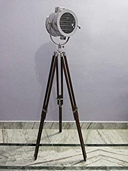 【中古】【輸入品・未使用】Nauticalヴィンテージスポットライトアンティーク検索ライト床Grilランプ