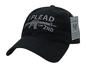 【中古】【輸入品・未使用】Rapid Dominance A03-1IP2-BLK I Plead 2nd Relaxed Graphic Cap44; Black