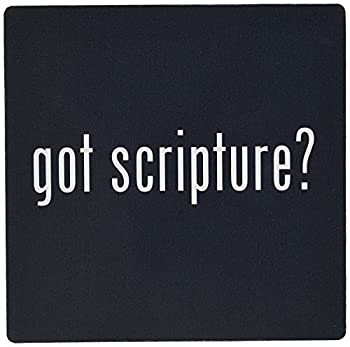 【中古】【インポート品・未当て嵌める】3dRose LLC 8 x 8 x 0.25 Inches Got Scripture Mouse Pad (mp_15984_1) [並行輸入品] その他-パソコン・周辺機器