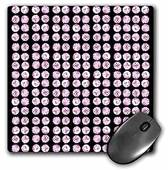 【中古】【インポート品・未当て嵌める】3dRose LLC 8 x 8 x 0.25 Inches Mouse Pad%ｶﾝﾏ% Elegant Pink Diamonds (mp_41065_1) [並行輸入品]