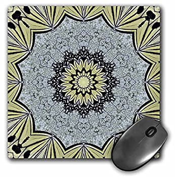 【中古】【インポート品・未当て嵌める】3dRose LLC 8 x 8 x 0.25 Inches Mouse Pad%ｶﾝﾏ% Blossoms Fantasy Fly Flower Mandala (mp_42027_1) [並行輸入品]