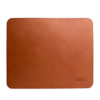 【中古】【輸入品・未使用】Kiko Leather Mouse Pad%ｶﾝﾏ% Brown [並行輸入品]