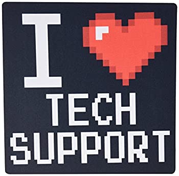 【中古】【インポート品・未当て嵌める】3dRose Geeky Old School Pixelated Pixels 8-Bit I Heart I Love Tech Support Mouse Pad (mp_118943_1) [並行輸入品]
