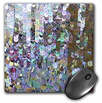【中古】【輸入品・未使用】3dRose LLC 8 x 8 x 0.25 Inches Mouse Pad%ｶﾝﾏ% Multi Color Sequins (mp_47873_1) [並行輸入品]