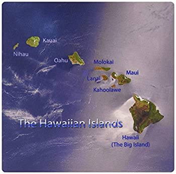【中古】【輸入品・未使用】3dRose LLC 8 x 8 x 0.25 Inches Mouse Pad%カンマ% View of the Hawaiian Islands (mp_55408_1) [並行輸入品]画像