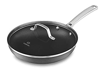 【中古】【輸入品・未使用】Calphalon 1943286 クラシック ノンスティック オムレツ用フライパン 蓋つき 10 Inch グレー 1932339
