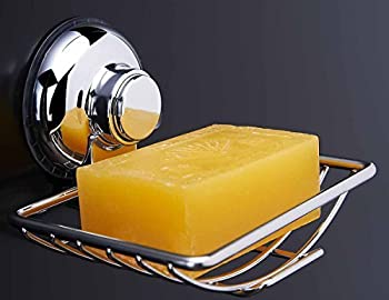 【中古】【輸入品・未使用】Amariver Wall Mounted Rotatable Stainless Steel Soap Dishes Holder with Strong Vacuum Suction Cup for Kitchen Toilet Soap Dishes by Ama