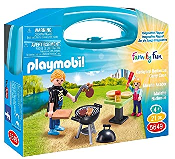 【中古】【輸入品・未使用】[プレイモービル]PLAYMOBILR Playmobil Carrying Case Small Barbeque Building Kit 5649 [並行輸入品]