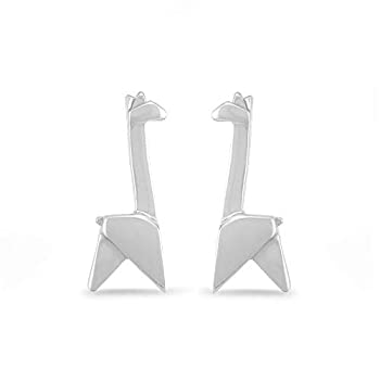 【中古】【輸入品・未使用】Boma Jewelry スターリングシルバー 折り紙 キリン スタッドピアス｜スカイマーケットプラス 9,524円