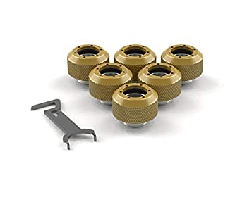 【中古】【輸入品・未使用】PrimoChill 1?/ 2in。リジッドrevolversxシリーズ継手???キャンディゴールド???6パック画像