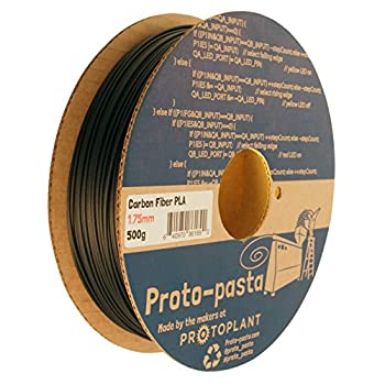 【中古】【輸入品・未使用】Proto-Pasta CFP11705ザ・オリジナルカーボンファイバースプール、PLA 1.75ミリメートル、500グラム、黒