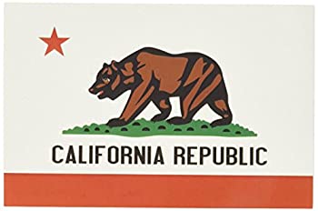 【中古】【輸入品・未使用】C&D Visionary CA State Flag Sticker [並行輸入品]