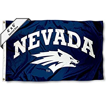 【中古】【輸入品・未使用】Nevada Wolfpack 4?' x6?'フラグ