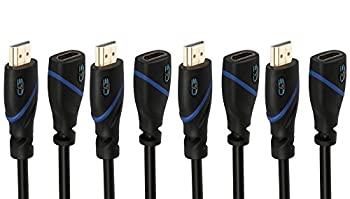 【中古】【輸入品・未使用】C&E CNE526928 High-Speed HDMI Extension Cable Male%ｶﾝﾏ% Female%ｶﾝﾏ% 12'%ｶﾝﾏ% Pack of 4 [並行輸入品]