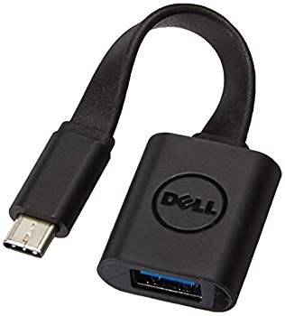 【中古】【インポート品・未当て嵌める】Dell - USB adapter - 24 pin USB Type C (M) to 9 pin USB Type A (F) - 5.2 インチ ( USB 3.1 ) - black - for Alienware 17 R3