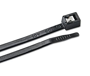 【中古】【輸入品・未使用】(50 pack%ｶﾝﾏ% 8 inch%ｶﾝﾏ% Black) - Ancor Self Cutting Cable Ties