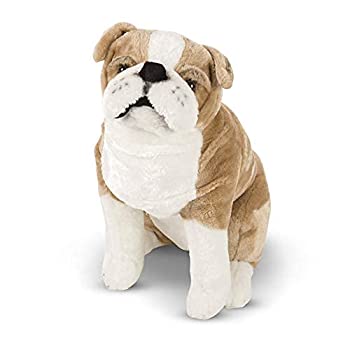 【中古】【輸入品・未使用】Melissa & Doug English Bulldog - Plush [並行輸入品]