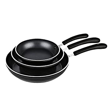 【中古】【インポート品・未当て嵌める】ごはん炊き N 老人ホーム 3 細工物 フライパン ・ ソテー食パン ノン突っ支い棒 上塗り 突き動かす 取り替えっこ性の ある 底 が 付いて 築き上げる 8%ﾀﾞﾌﾞﾙｸｫｰﾃ%/10「/12」 キッチン用品・食器・調理器具-フライパン