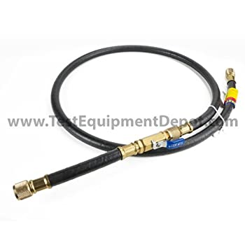 【中古】【輸入品・未使用】Yellow Jacket 26060 Plus II 3/8' Heavy Duty Combination Charging or Vacuum Hose%ｶﾝﾏ% 60'%ｶﾝﾏ% Black [並行輸入品]
