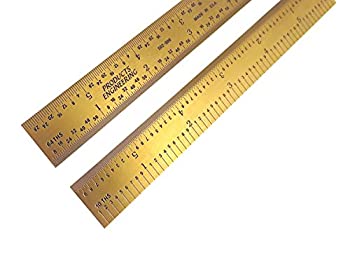 【中古】【輸入品・未使用】PEC Tools Rigid 12%ダブルクォーテ% 5R Titanium Nitride (TiN) Coated Extreme Scratch Resistant Ultra High Contrast Machinist Engineer Ruler S|スカイマーケットプラス