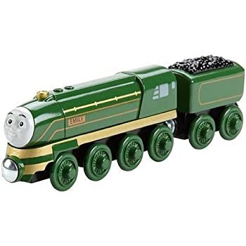 【中古】【輸入品・未使用】きかんしゃトーマス 木製レールシリーズ STREAMLINED EMILY　ストリームライン　エミリー DFW78　フィッシャープライス [並行輸入品]｜スカイマーケットプラス