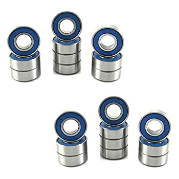 【中古】【輸入品・未使用】Traxxas 5116 5x11x4mm ABEC 3 Replacement Precision Ball Bearings MR115-2RS-BU (20)