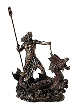 【中古】【輸入品・未使用】Poseidon カバに立った三角形 コールドキャストブロンズ 高さ9 1/4インチ｜スカイマーケットプラス