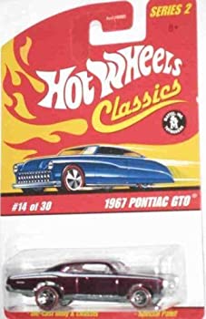 【中古】【輸入品・未使用】Classics Series 2 -#14 1967 Pontiac GTO Purple 5-Spoke Redlines Mattel Hot Wheels 1:64 Scale Collectible Die Cast Car by Hot Wheels [並｜スカイマーケットプラス