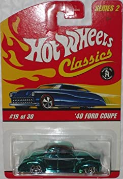 【中古】【輸入品・未使用】Hot Wheels Classics Series 2 # 19 of 30 Green Spectraflame '40 Ford Coupe on White Wall Tires by Hot Wheels [並行輸入品]｜スカイマーケットプラス
