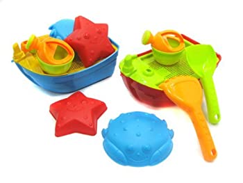 【中古】【輸入品・未使用】WeGlow International Sand Sculpture Boat Kit%ｶﾝﾏ% Assorted Colors [並行輸入品]