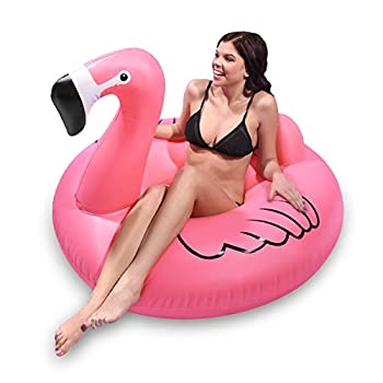 【中古】【輸入品・未使用】GoFloats Flamingo PartyTube Inflatable Raft%ｶﾝﾏ% Float In Style (for Adults and Kids) [並行輸入品]