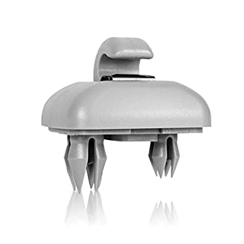 【中古】【輸入品・未使用】RUNMADE インテリア サンバイザー フッククリップ ブラケット 2013- 2016年式 アウディ A1 A3 A4 A5 Q3 Q5用 グレイ 8E0 857 562