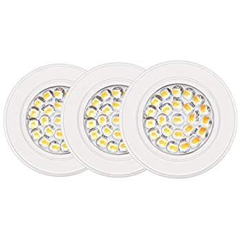 【中古】【輸入品・未使用】getinlight調光機能付き低電圧LEDパックライトキット、Recessまたはサーフェスマウント設計、暖かいホワイト3000?K、ホワイト仕上げ、(パックof