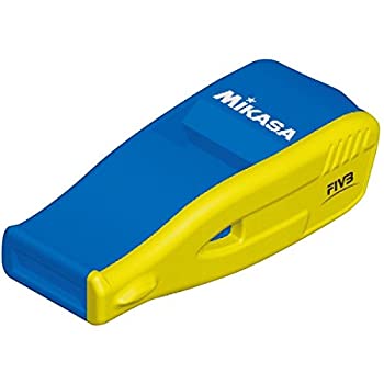 【中古】【インポート品・未当て嵌める】Mikasa 専門的呼び笛 同盟罷工一回り付き添い人 S大きさ 青碧/黄色