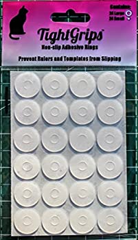 【中古】【輸入品・未使用】TightGrips Non-Slip Grips for Quilt Templates - 48 Pieces Total - 24 Large & 24 Small
