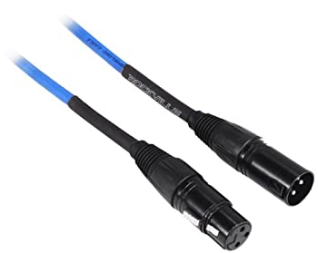 【中古】【輸入品・未使用】ロックビルrcxfm3p-blブルー3?'メスtoオスREAN XLRマイクケーブル100?%銅｜スカイマーケットプラス