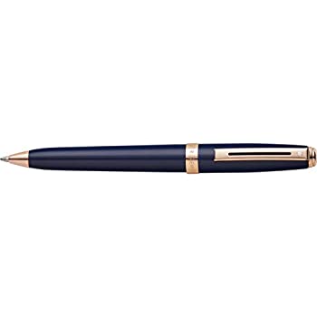【中古】【輸入品・未使用】Sheaffer Prelude コバルトブルー ボールペン ローズゴールドトーントリム|スカイマーケットプラス